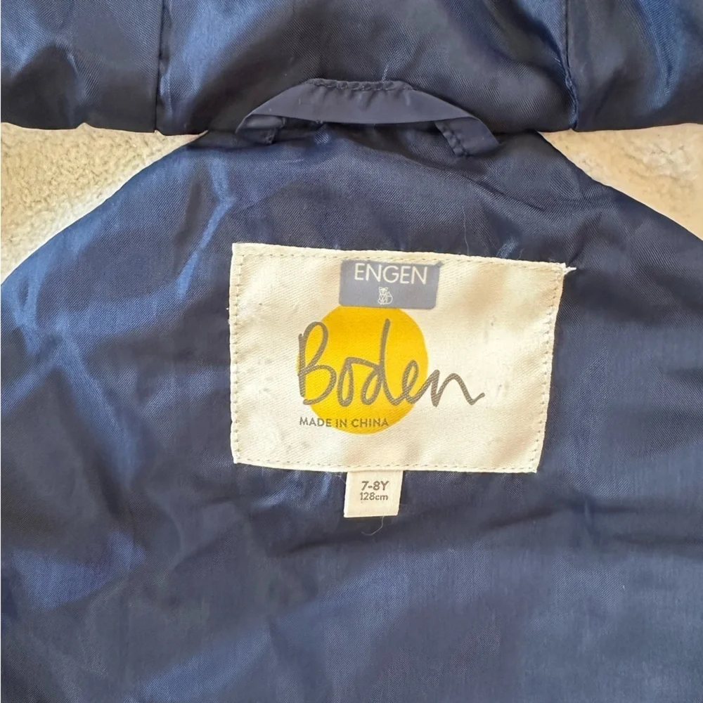 Boden Girls Lightweight Hoodie Jacket 7/8 - Picture 5 of 7
